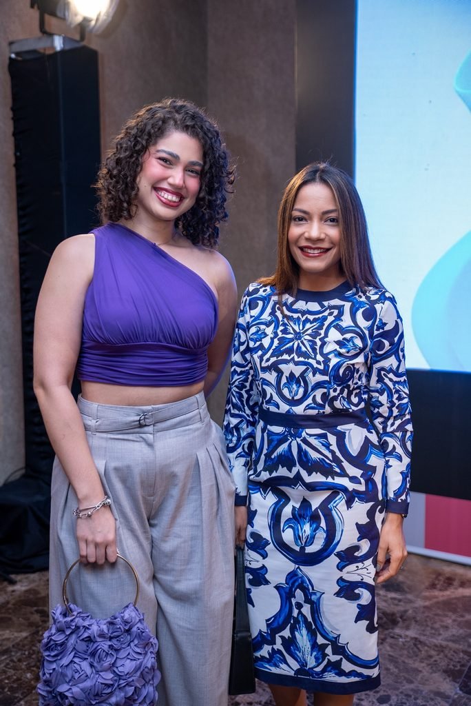 Heidy Chalas y Marianne Feliz